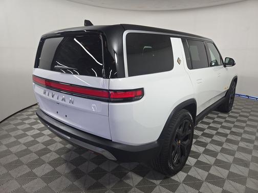 Glacier White 2023 Rivian R1S Adventure