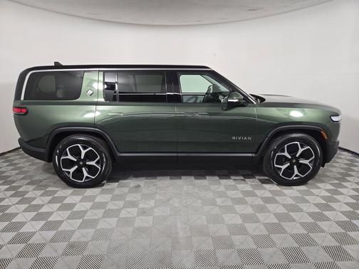 Forest Green 2024 Rivian R1S Adventure Package