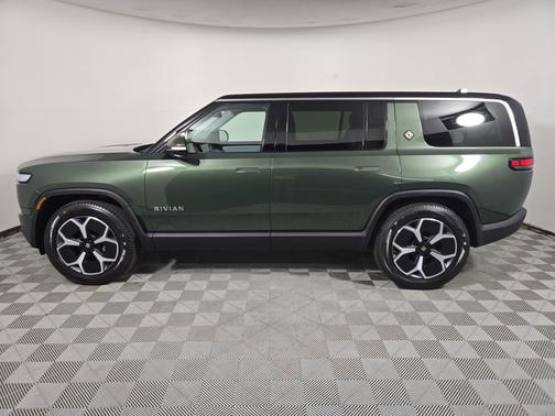 Forest Green 2024 Rivian R1S Adventure Package