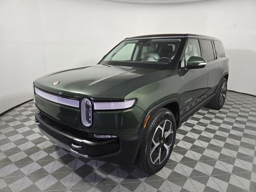 Forest Green 2024 Rivian R1S Adventure Package