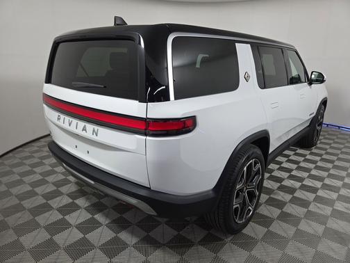 Glacier White 2024 Rivian R1S Adventure Package