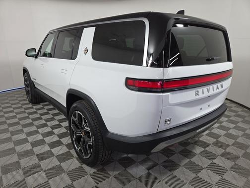 Glacier White 2024 Rivian R1S Adventure Package