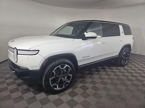 Glacier White 2024 Rivian R1S Adventure Package