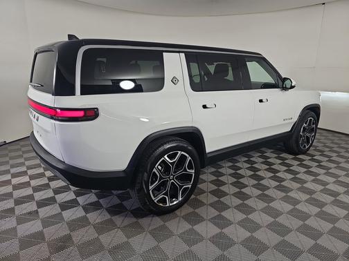 Glacier White 2024 Rivian R1S Adventure Package