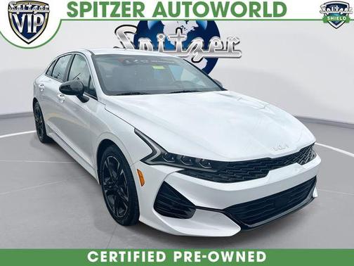 Glacial White Pearl 2024 Kia K5 GT-Line