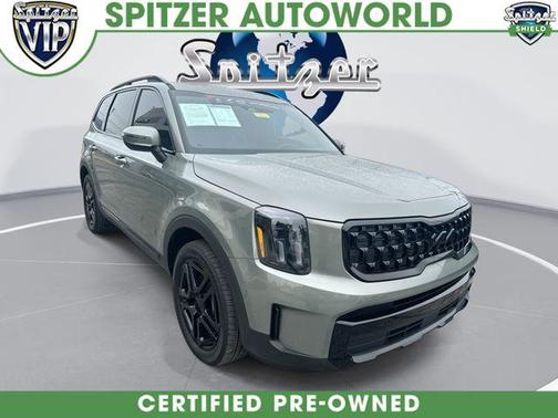 Jungle Green 2025 Kia Telluride EX X-Line