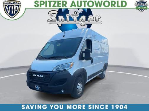 Bright White Clearcoat 2025 RAM ProMaster 2500 High Roof