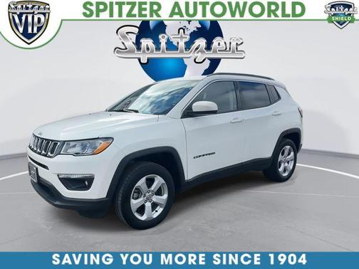 White Clearcoat 2019 Jeep Compass Latitude