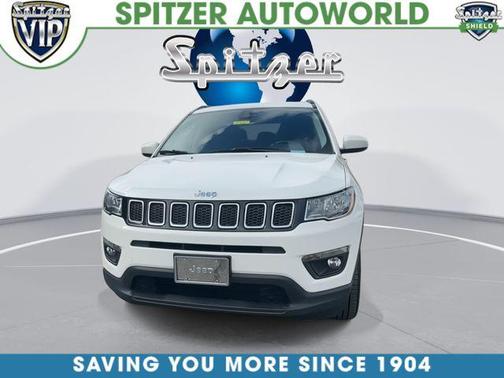 White Clearcoat 2019 Jeep Compass Latitude