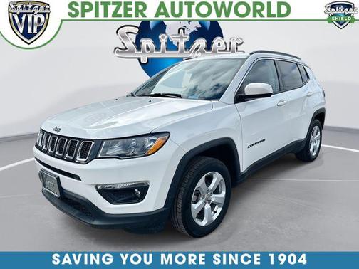 White Clearcoat 2019 Jeep Compass Latitude