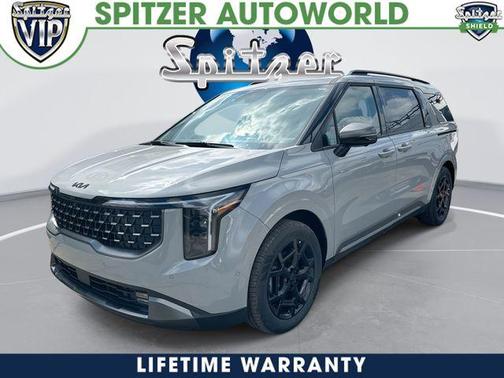 Ceramic Silver 2026 Kia Carnival Hybrid SX