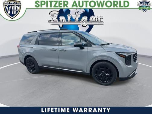 Ceramic Silver 2026 Kia Carnival Hybrid SX