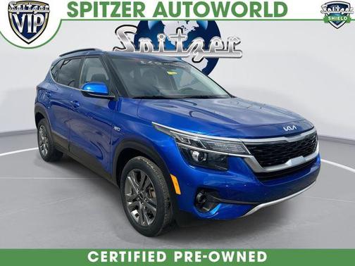 Neptune Blue 2023 Kia Seltos S