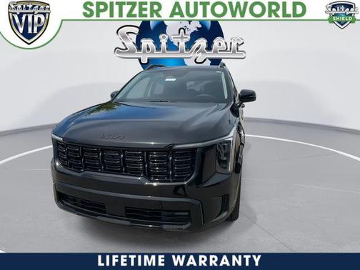 Ebony Black 2026 Kia Sorento X-Line EX