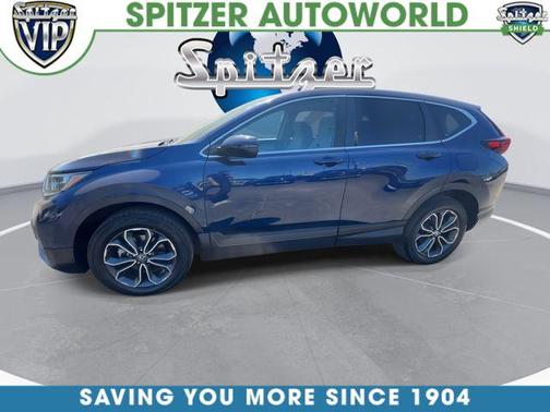 Aegean Blue Metallic 2020 Honda CR-V EX