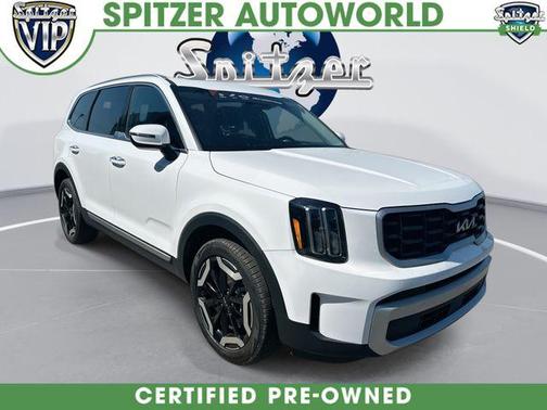 Glacial White Pearl 2024 Kia Telluride S