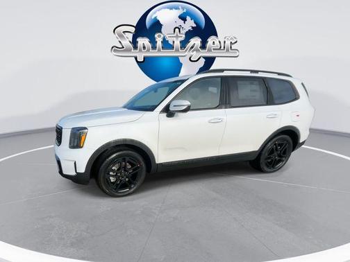 Glacial White Pearl 2025 Kia Telluride EX X-Line