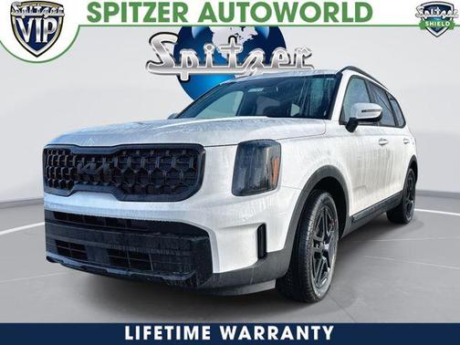 Glacial White Pearl 2025 Kia Telluride EX X-Line