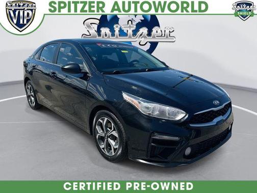 Aurora Black Pearl 2021 Kia Forte LXS
