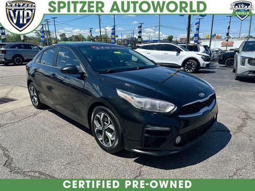 Aurora Black Pearl 2021 Kia Forte LXS