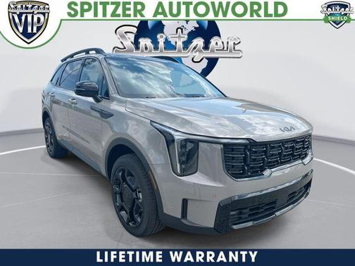 Brown 2026 Kia Sorento X-Line EX