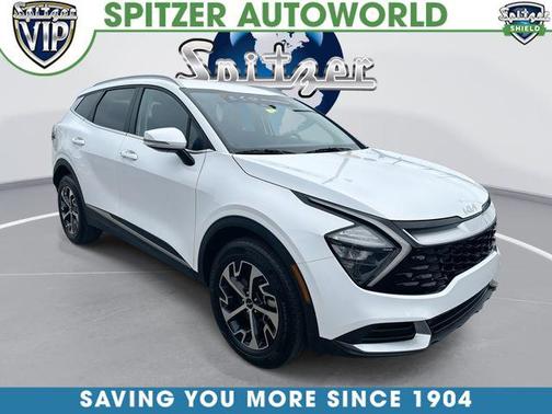 Glacial White Pearl 2023 Kia Sportage EX