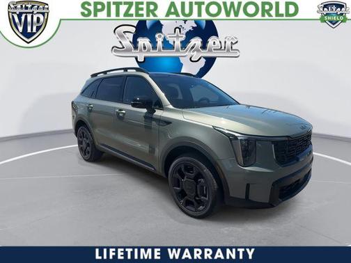 Green 2026 Kia Sorento X-Line EX