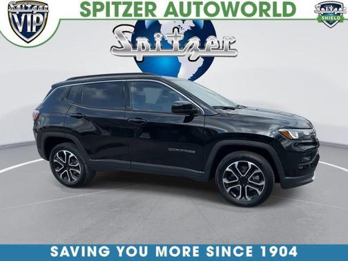 Diamond Black 2024 Jeep Compass Limited