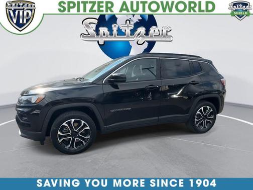 Diamond Black 2024 Jeep Compass Limited