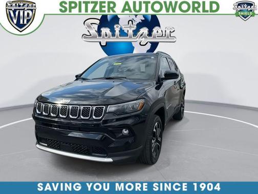 Diamond Black 2024 Jeep Compass Limited