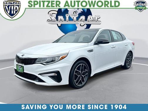 Snow White Pearl 2020 Kia Optima SE
