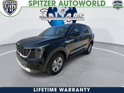 Ebony Black 2026 Kia Sorento LX
