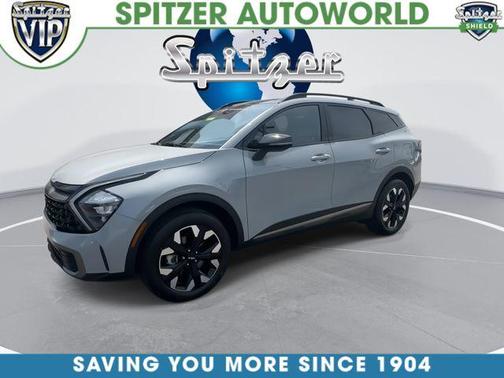 Wolf Gray 2023 Kia Sportage X-Line