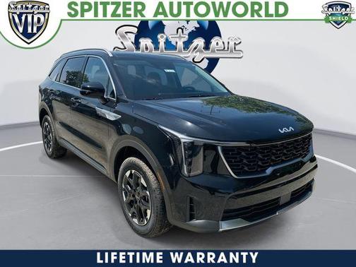 Ebony Black 2026 Kia Sorento S