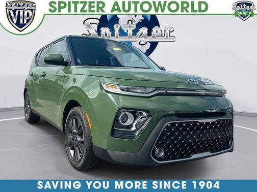 Undercover Green 2020 Kia Soul EX