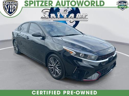 Aurora Black Pearl 2023 Kia Forte GT-Line