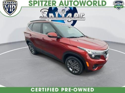 Mars Orange 2023 Kia Seltos S