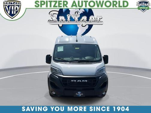 Bright White Clearcoat 2025 RAM ProMaster 2500 High Roof