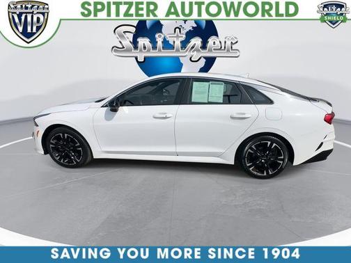 Glacial White Pearl 2023 Kia K5 GT-Line