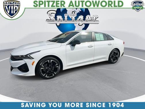 Glacial White Pearl 2023 Kia K5 GT-Line