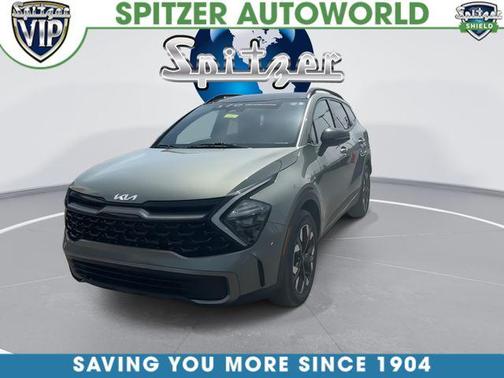 Jungle Green 2023 Kia Sportage X-Line