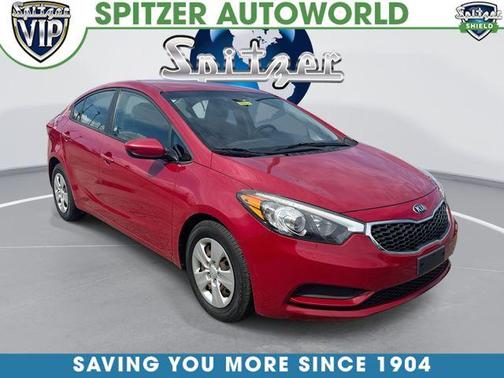 Crimson Red Metallic 2016 Kia Forte LX