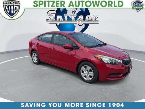 Crimson Red Metallic 2016 Kia Forte LX