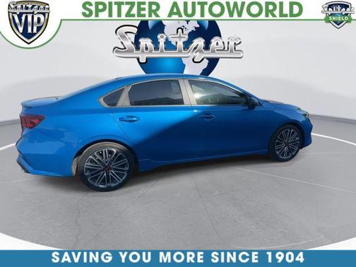 Blue 2022 Kia Forte GT