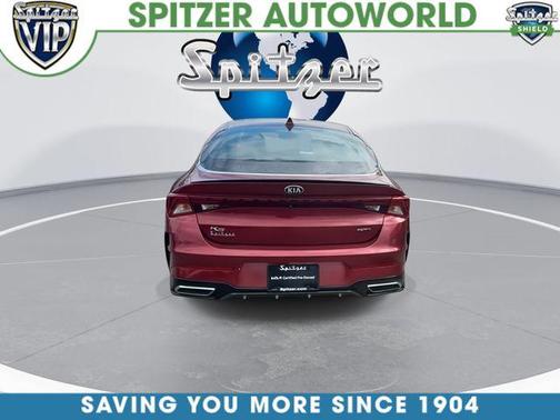 Passion Red 2021 Kia K5 GT-Line