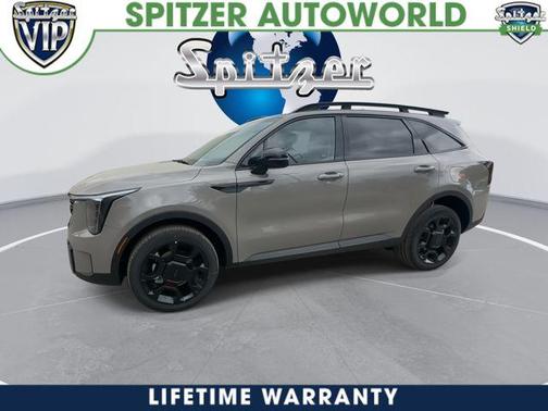 Brown 2026 Kia Sorento X-Line EX