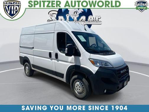 Bright White Clearcoat 2025 RAM ProMaster 2500 High Roof