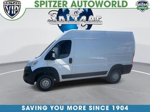 Bright White Clearcoat 2025 RAM ProMaster 2500 High Roof
