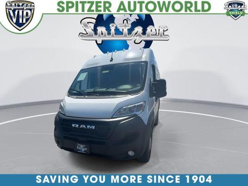 Bright White Clearcoat 2025 RAM ProMaster 2500 High Roof