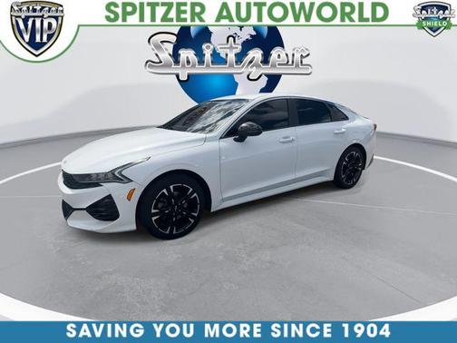 Glacial White Pearl 2022 Kia K5 GT-Line